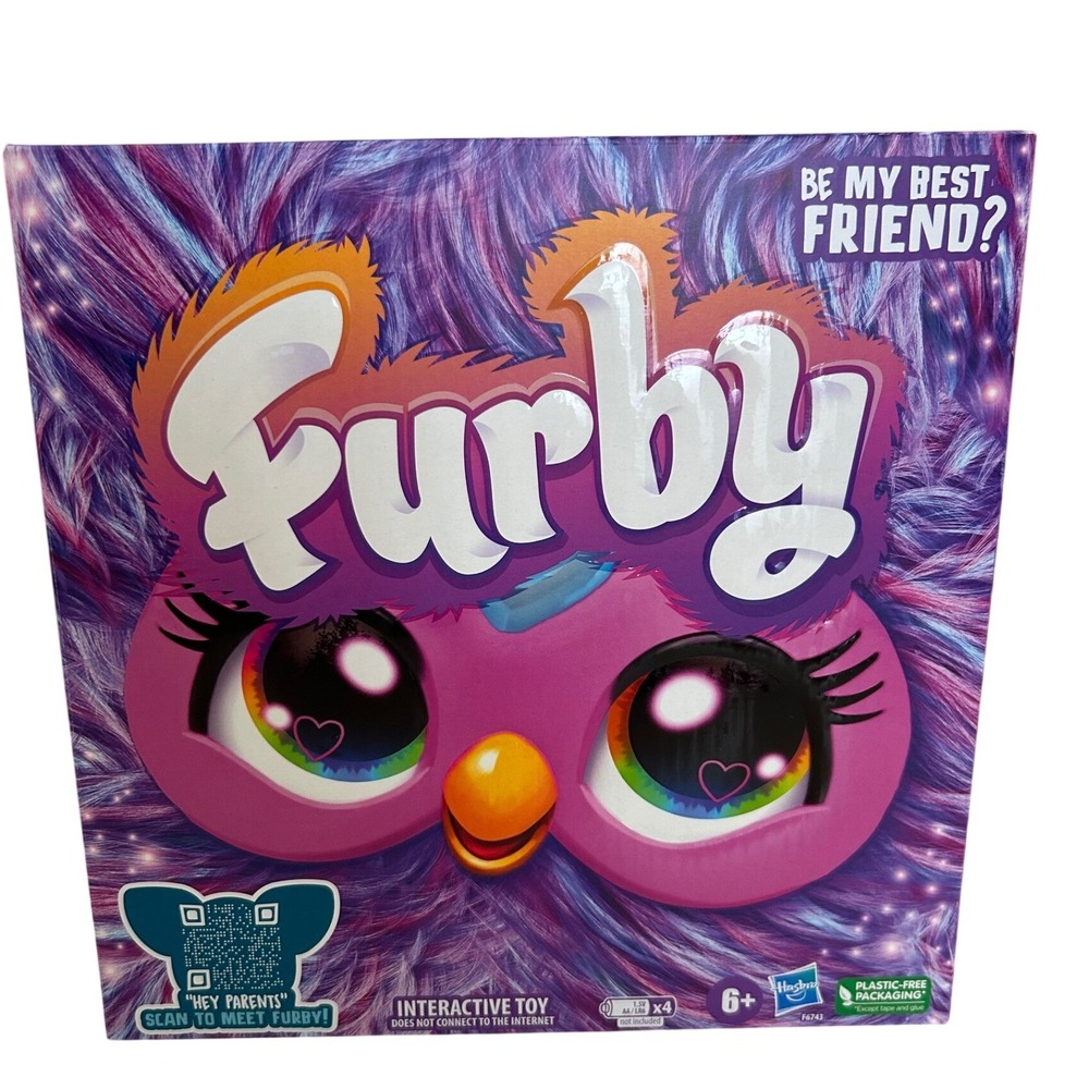 Hasbro Purple Interactive Voice Activated Furby Toy New in Box!